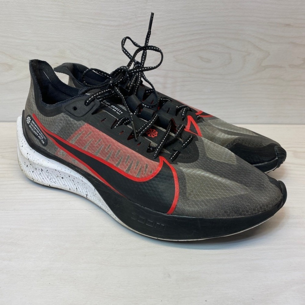 Nike Mens 11 Zoom Gravity Running Shoes BQ3202-005 Black Red‎ Sneaker
